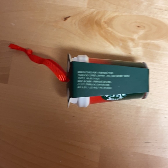 New with Tags Starbucks Ceramic Cup 2021 Ornament - Picture 2 of 5